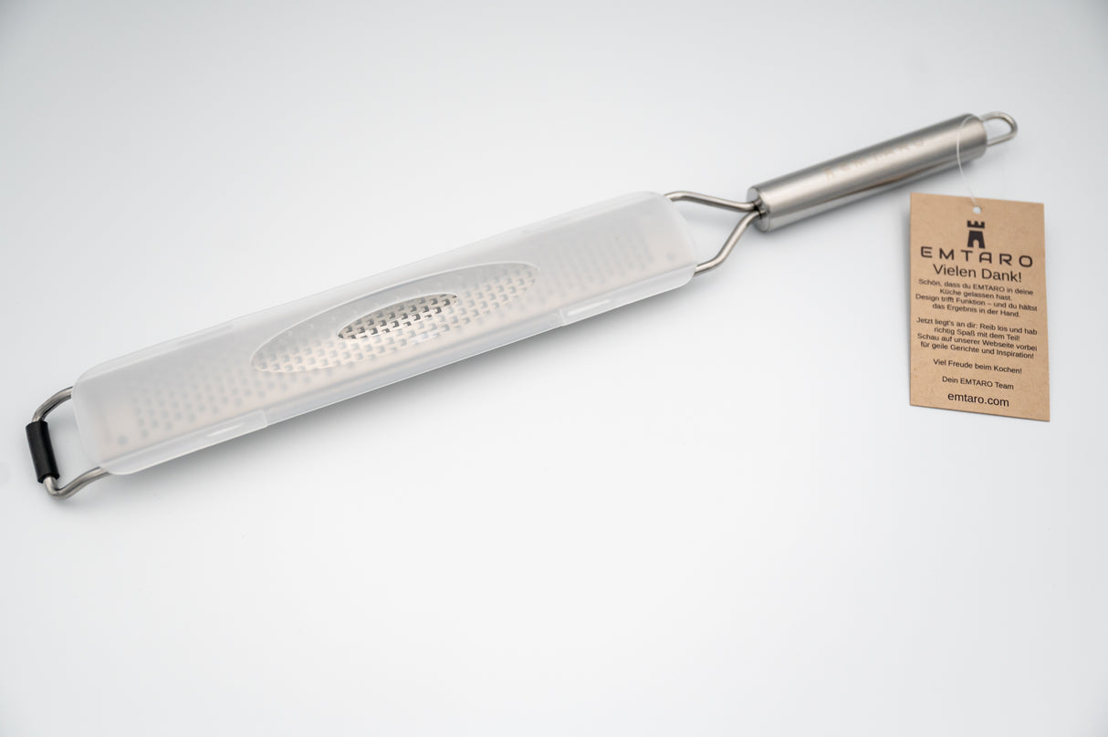 GRANO Set – Fein & Grob Zester aus Edelstahl