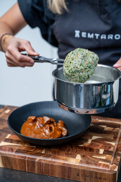 Spinat-Gorgonzola Knödel – cremig, würzig, unfassbar gut