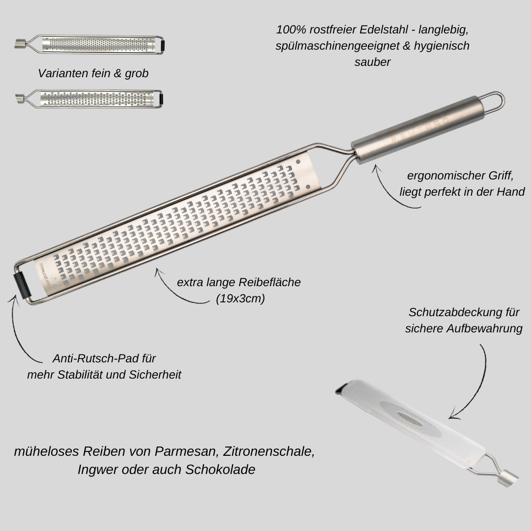Zester Reibe Grano Set